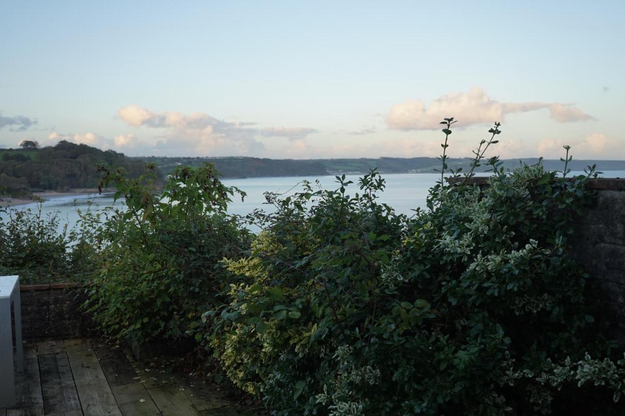 Beach House With Sea Views Over Saundersfoot Bay Bagian luar foto