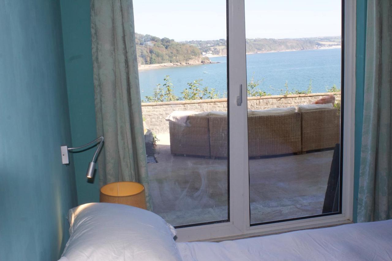 Beach House With Sea Views Over Saundersfoot Bay Bagian luar foto
